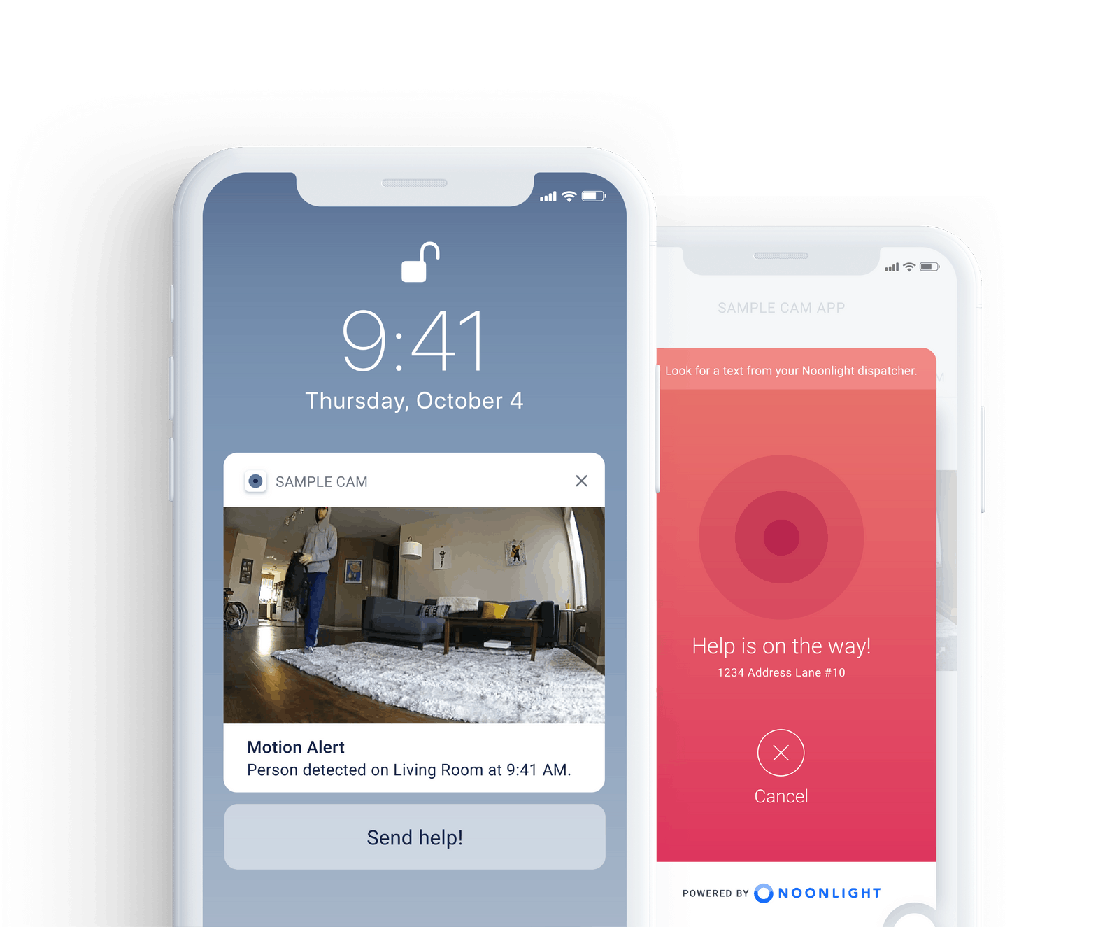 screenshot of Noonlight