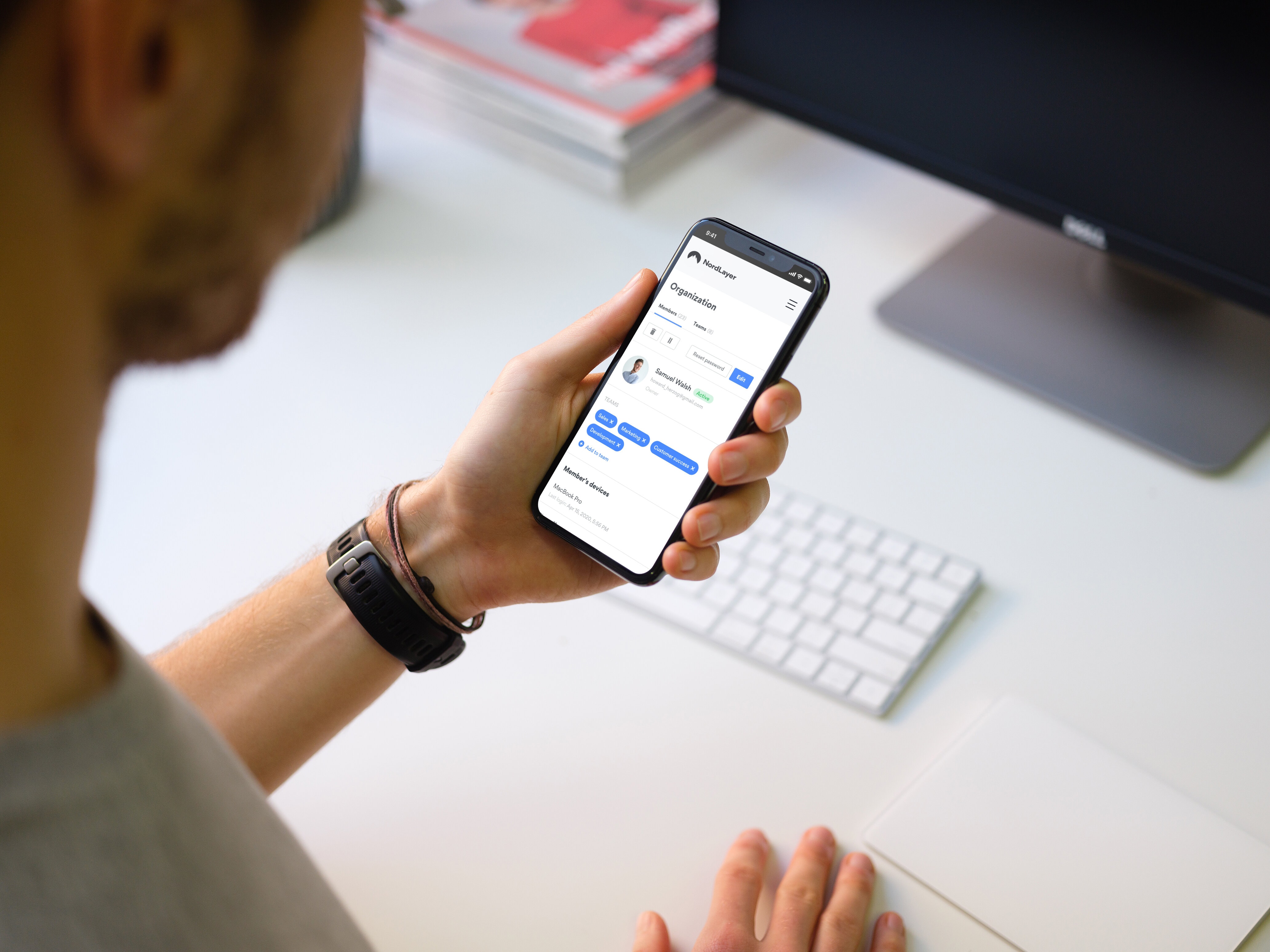 screenshot of NordLayer