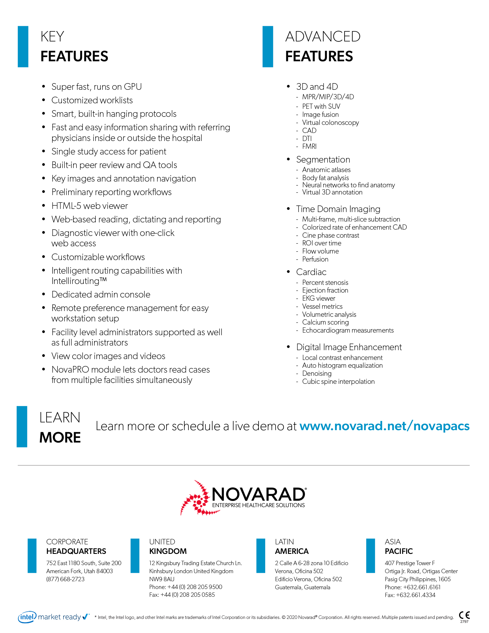 screenshot of NovaPACS