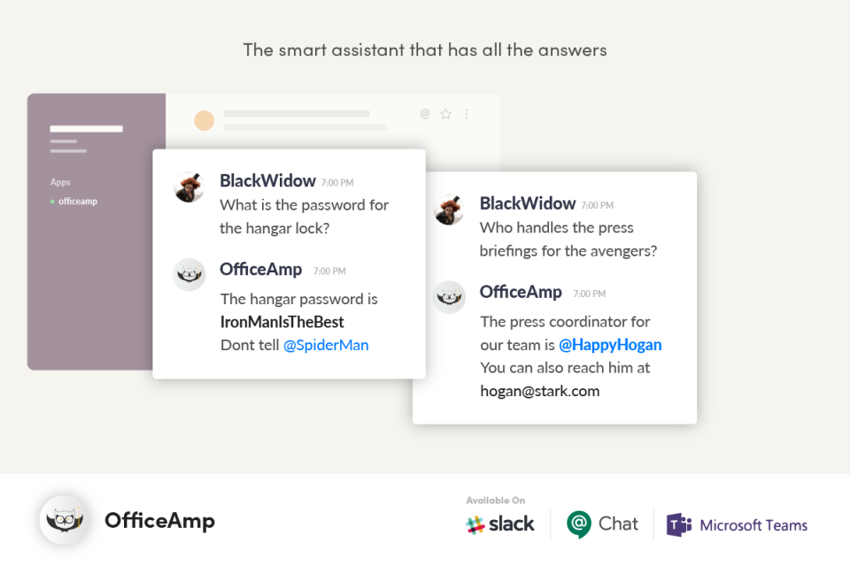 screenshot of OfficeAmp