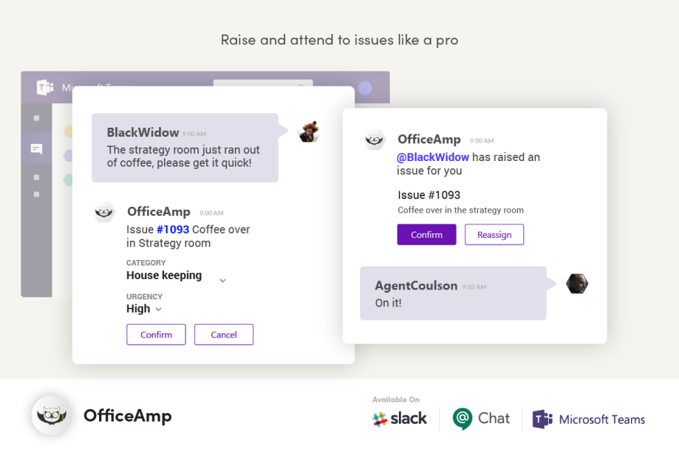 screenshot of OfficeAmp