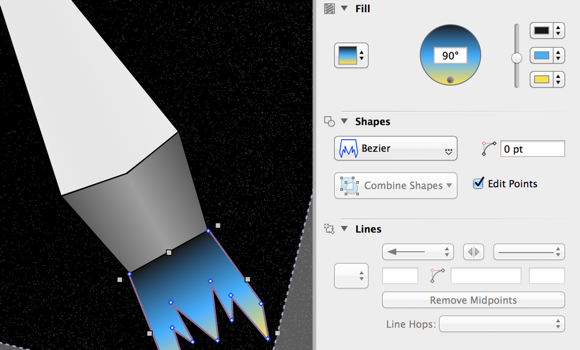 screenshot of OmniGraffle