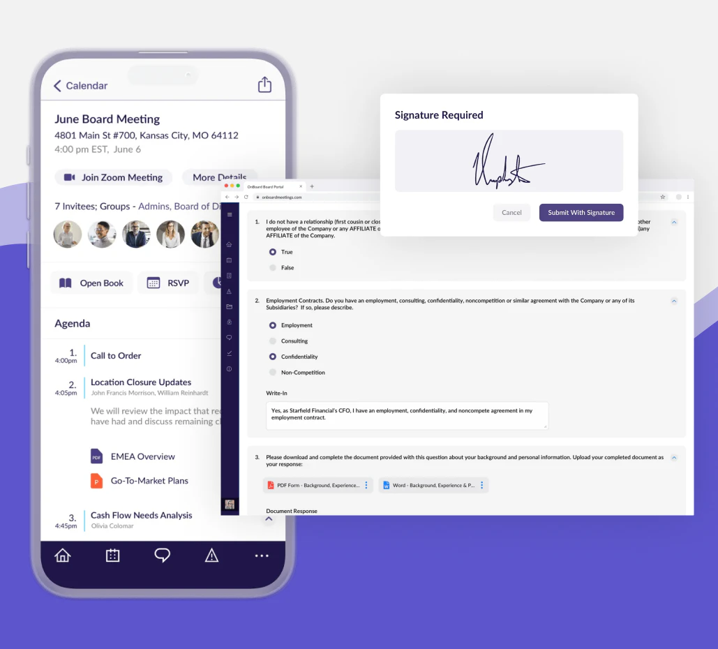 screenshot of OnBoard