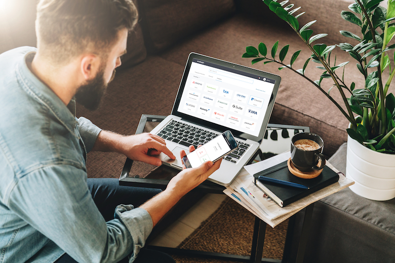 screenshot of OneLogin