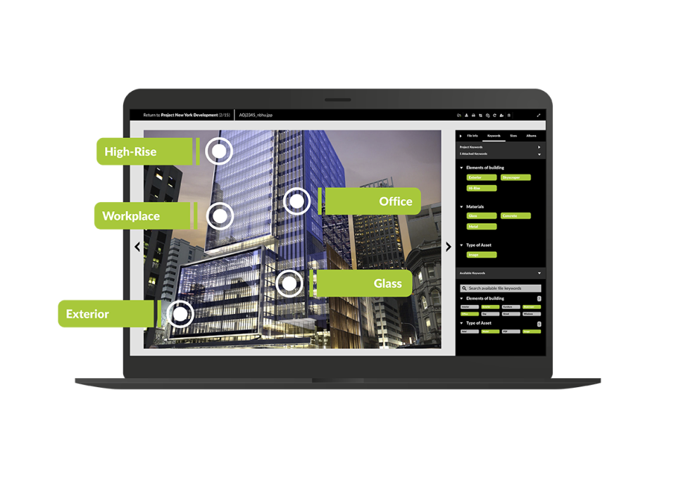 screenshot of OpenAsset