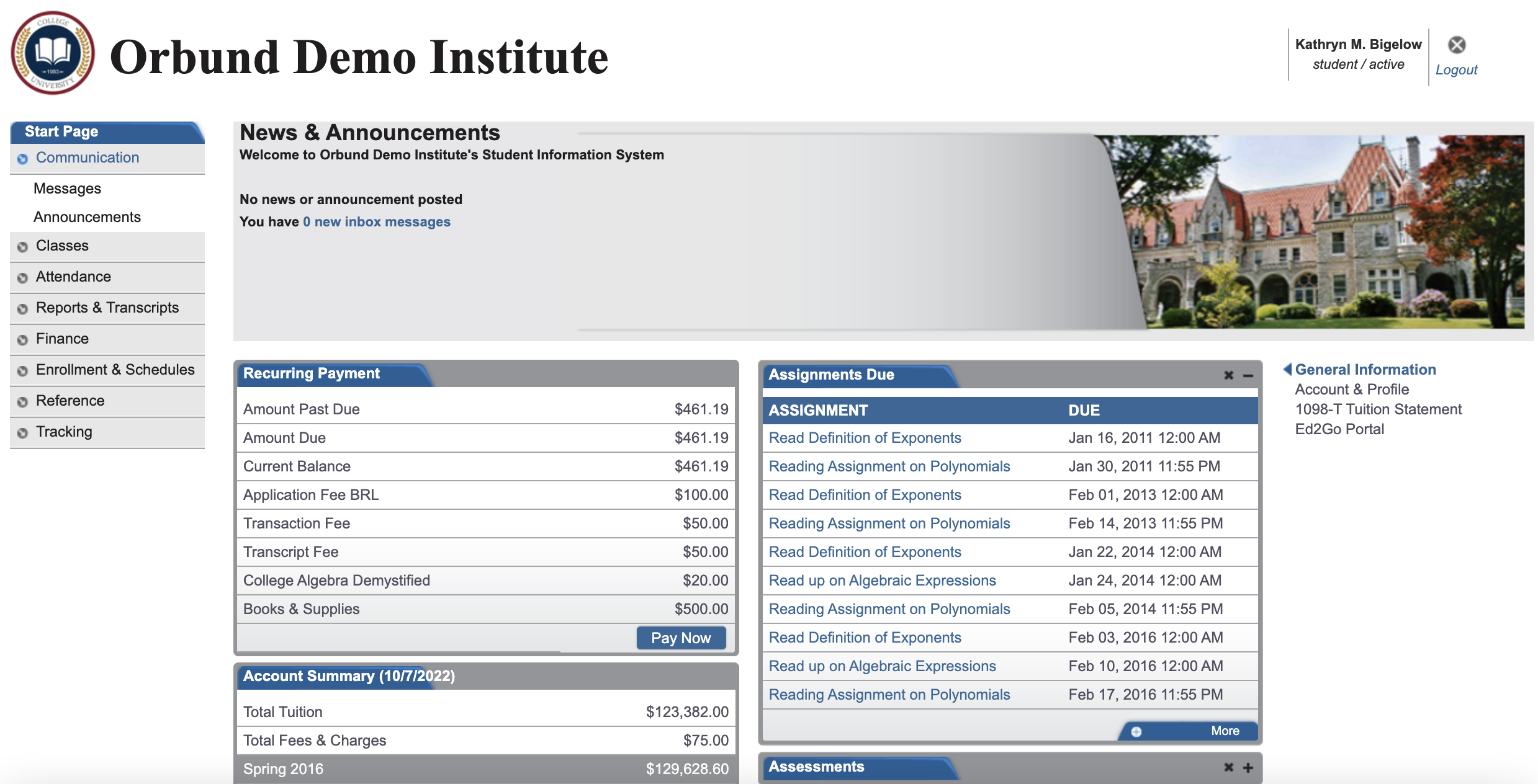 screenshot of Orbund