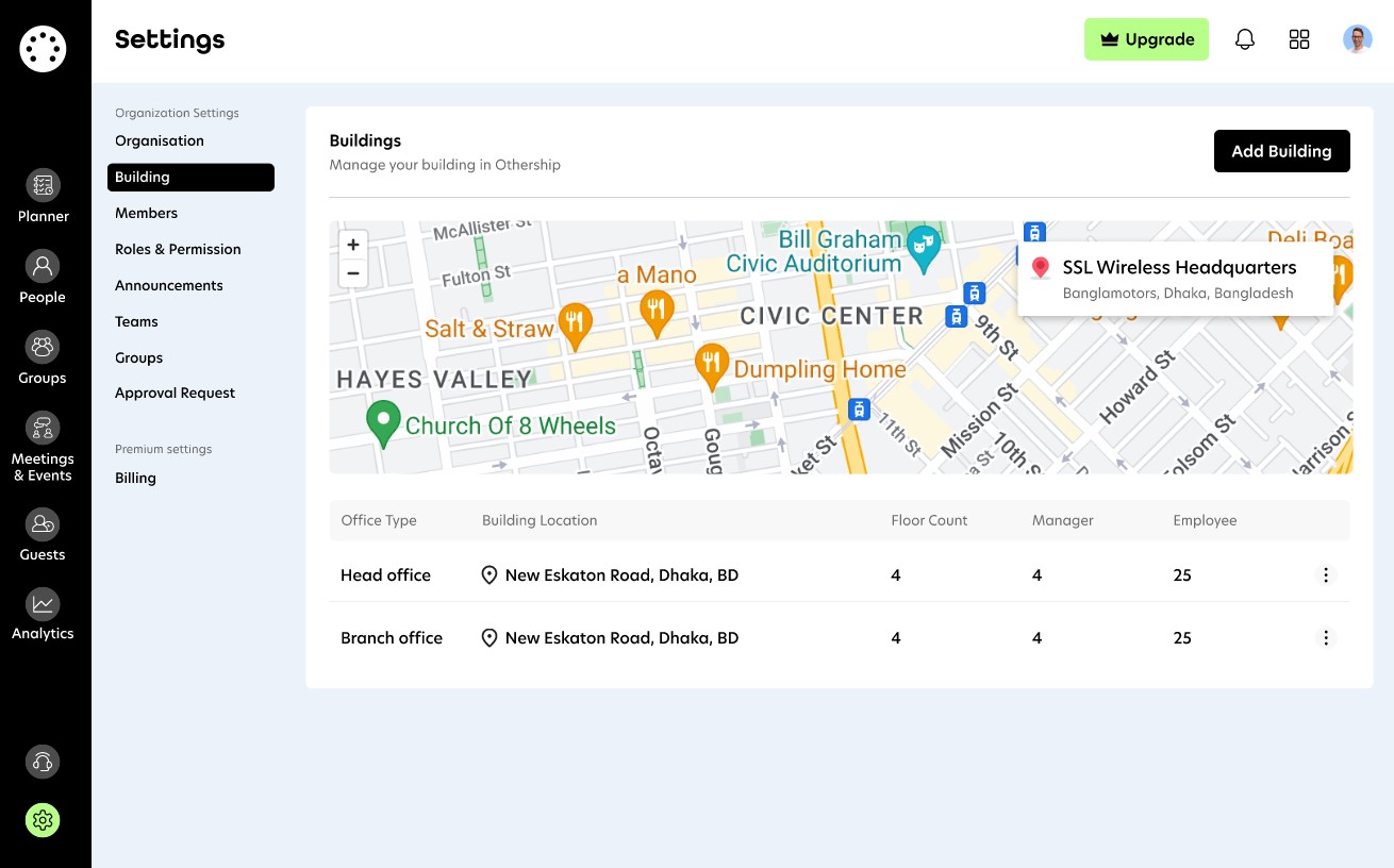 screenshot of Othership