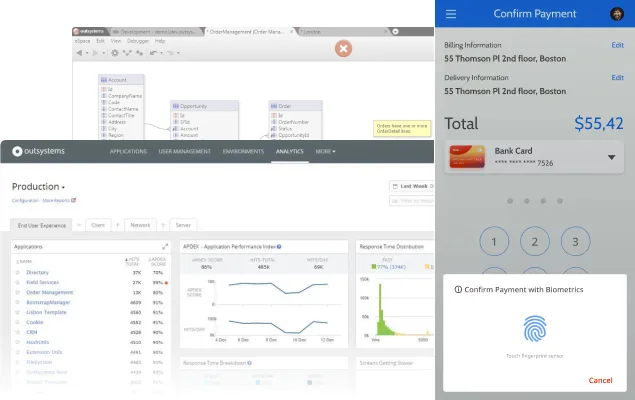 screenshot of OutSystems