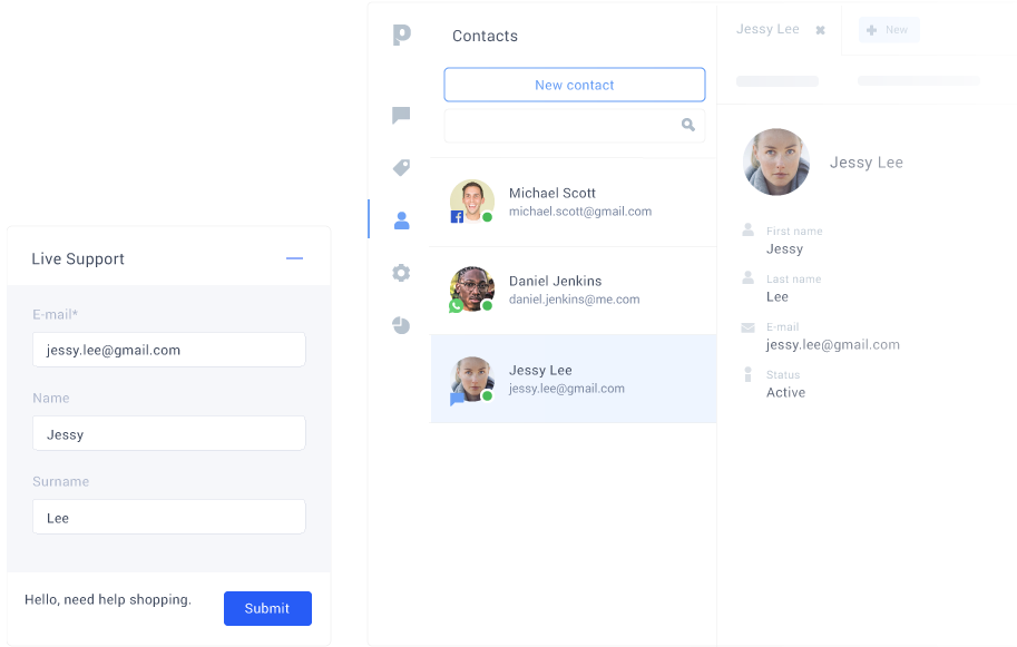 screenshot of Paldesk