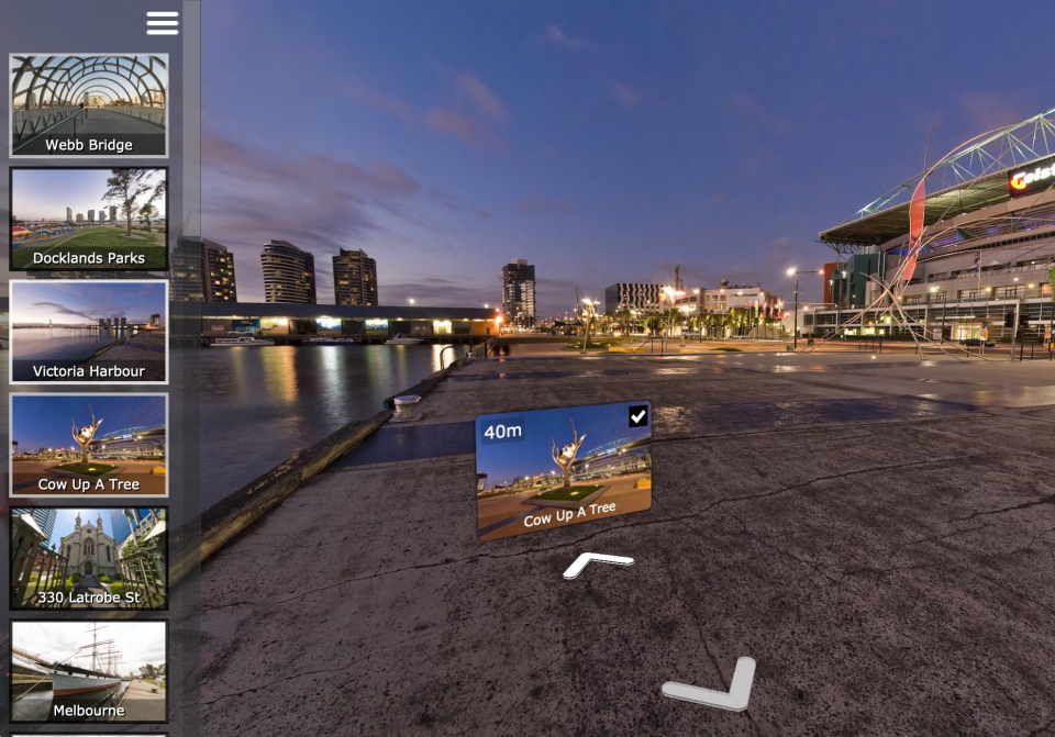 screenshot of Pano2VR