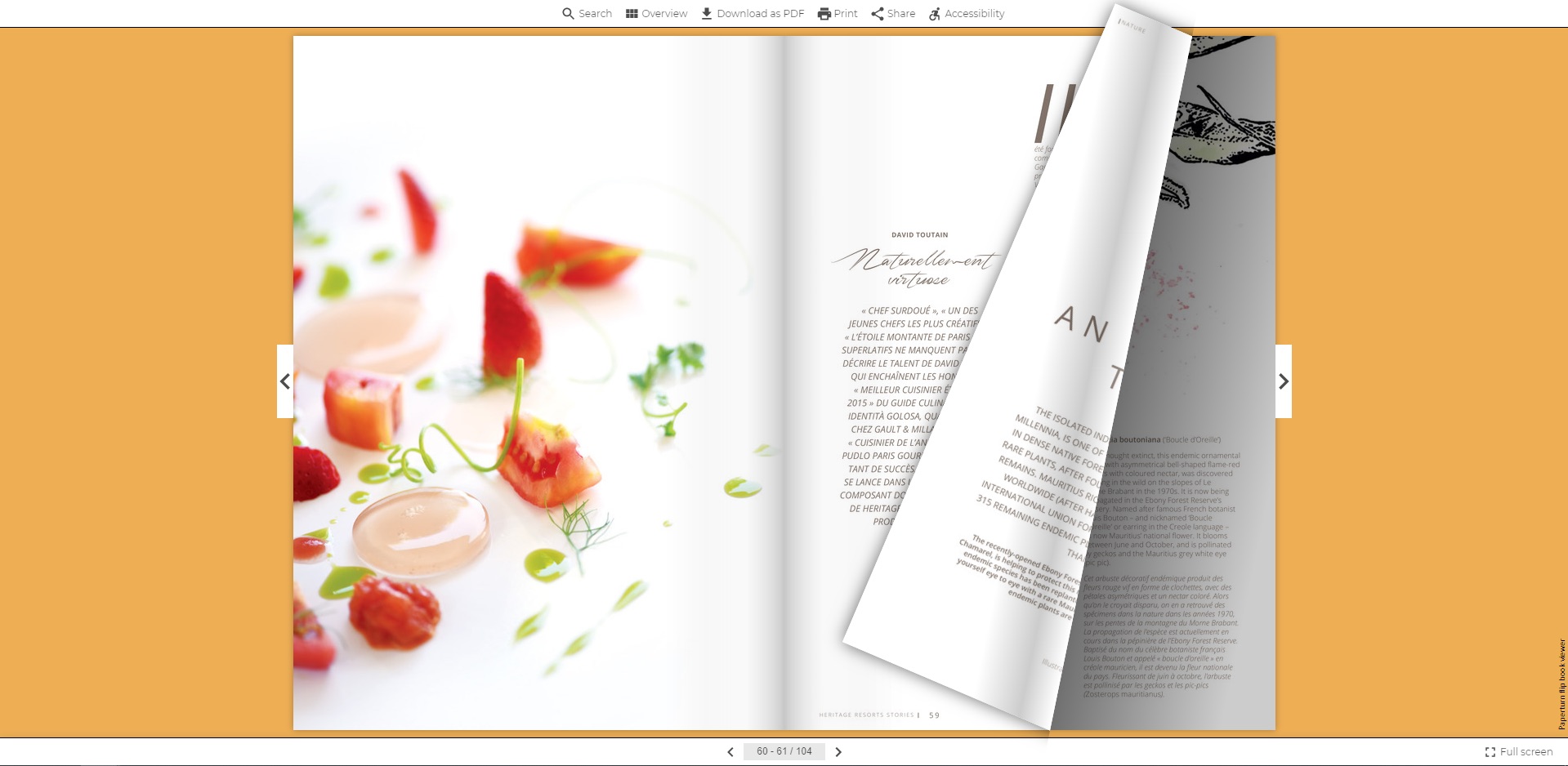 screenshot of Paperturn