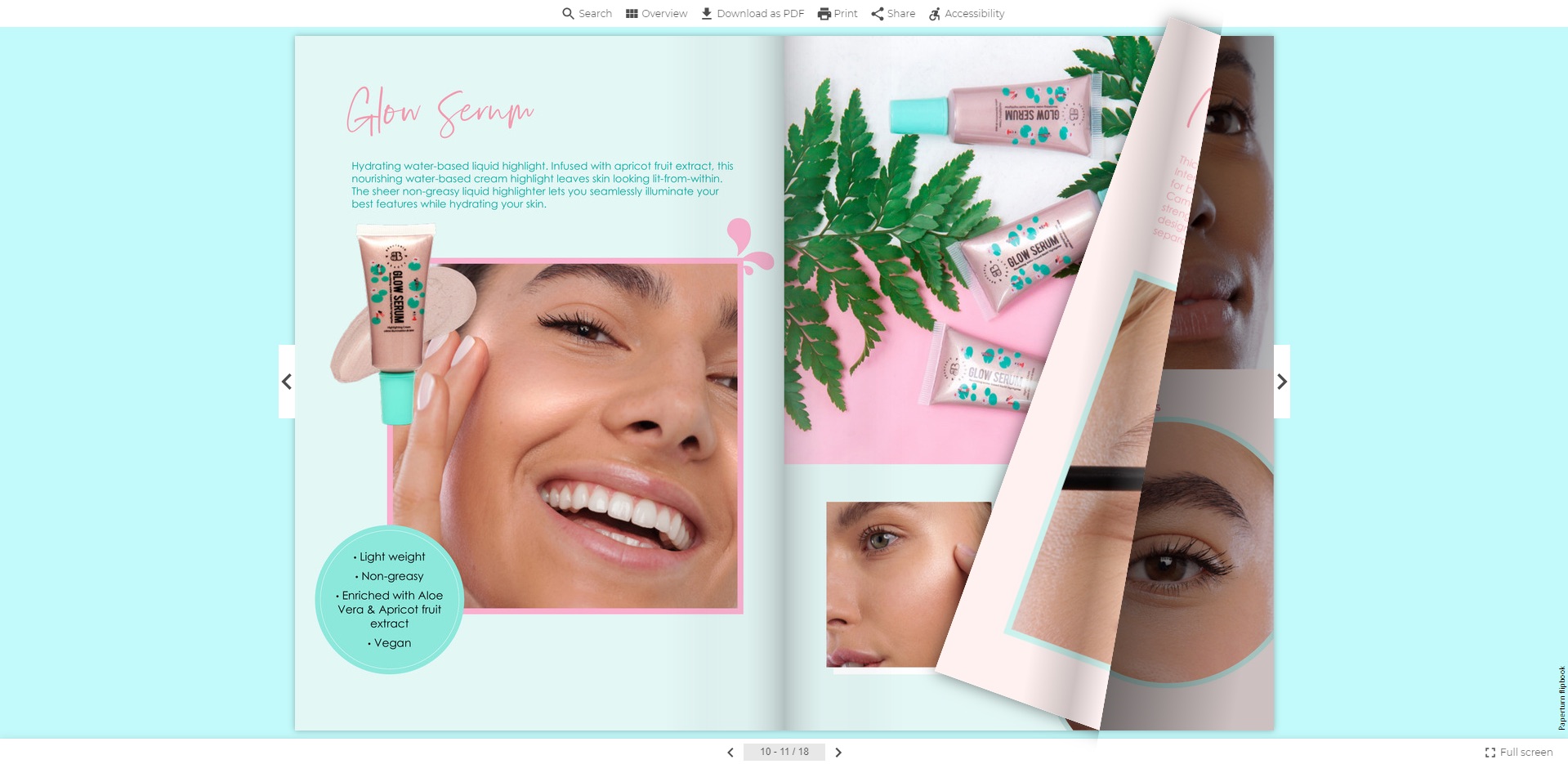 screenshot of Paperturn