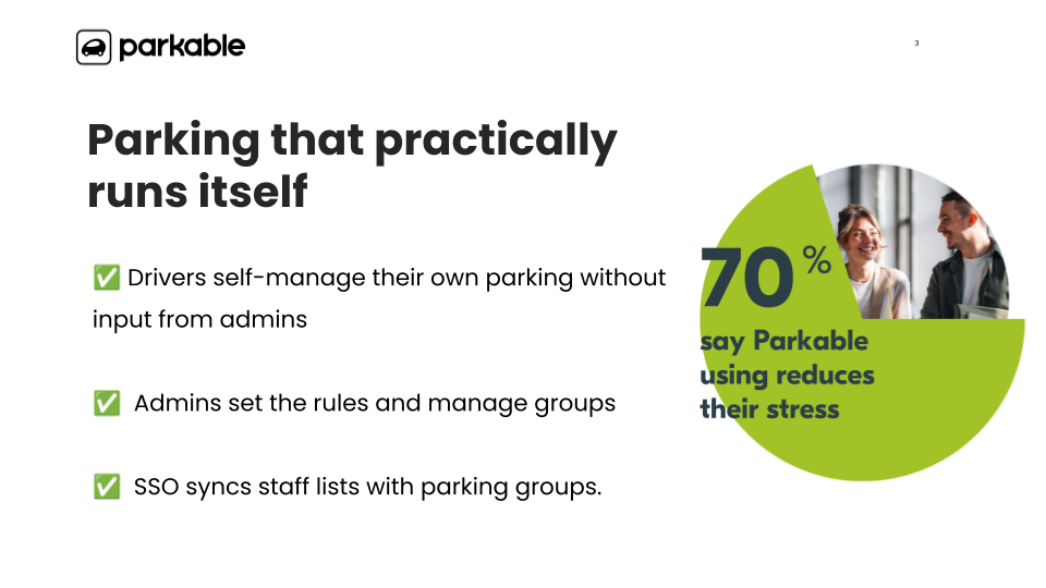 screenshot of Parkable