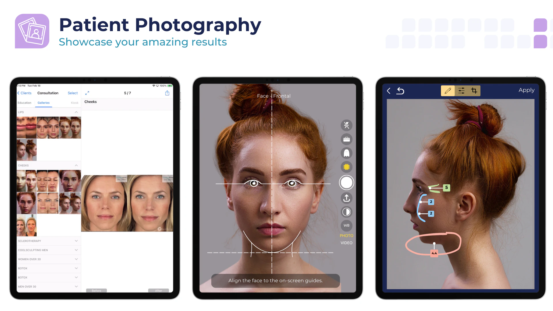 screenshot of PatientNow