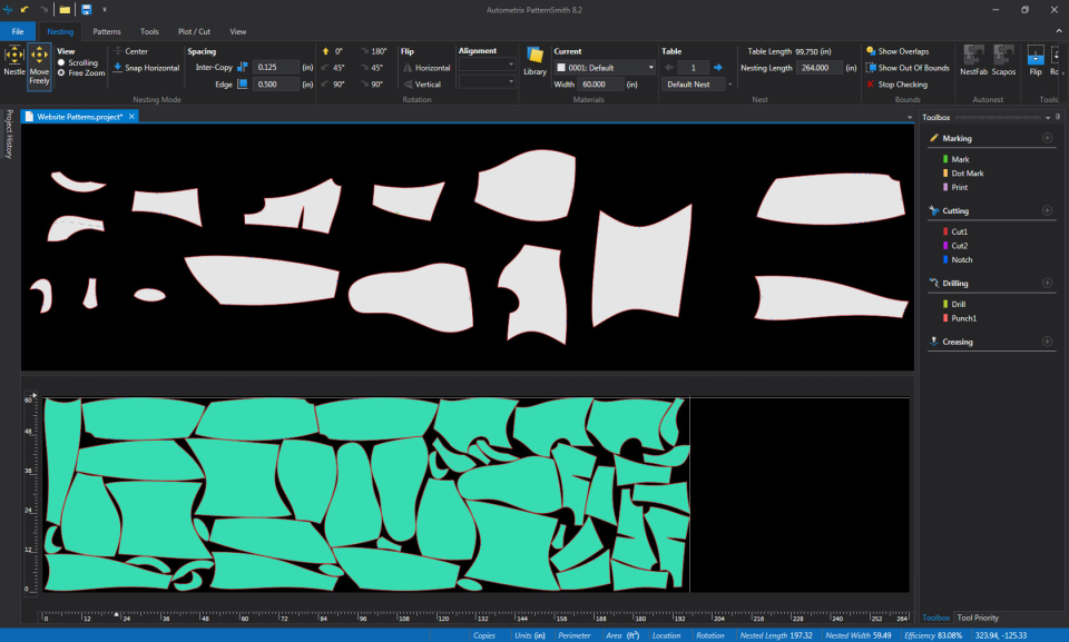 screenshot of PatternSmith