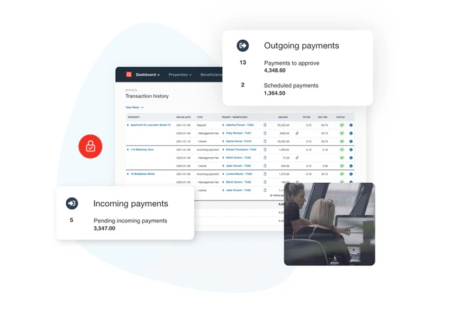 screenshot of PayProp