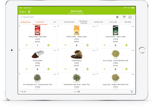 screenshot of Pepperi