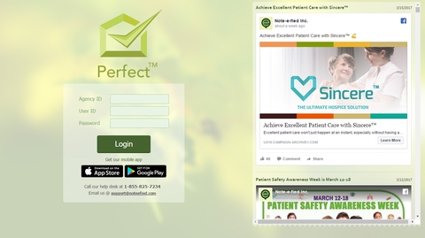 screenshot of Perfect