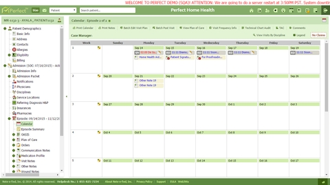 screenshot of Perfect