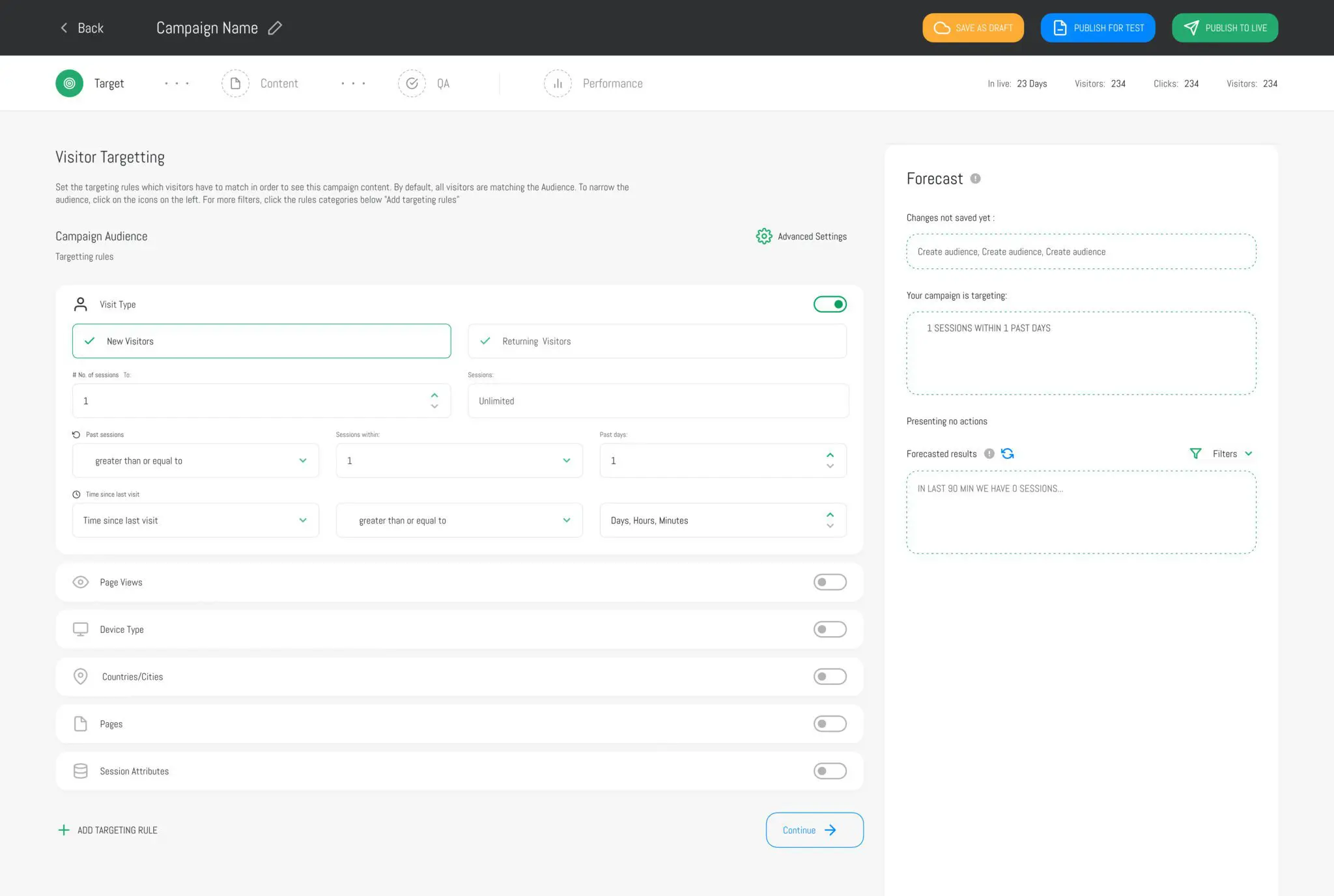 screenshot of Personyze
