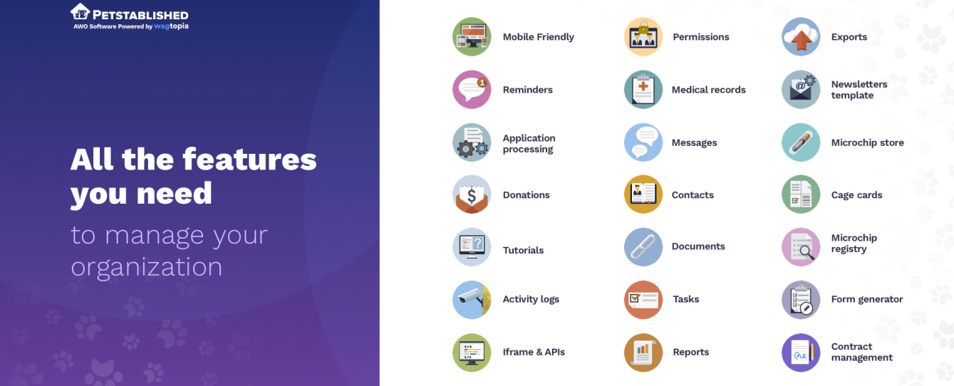 screenshot of Petstablished