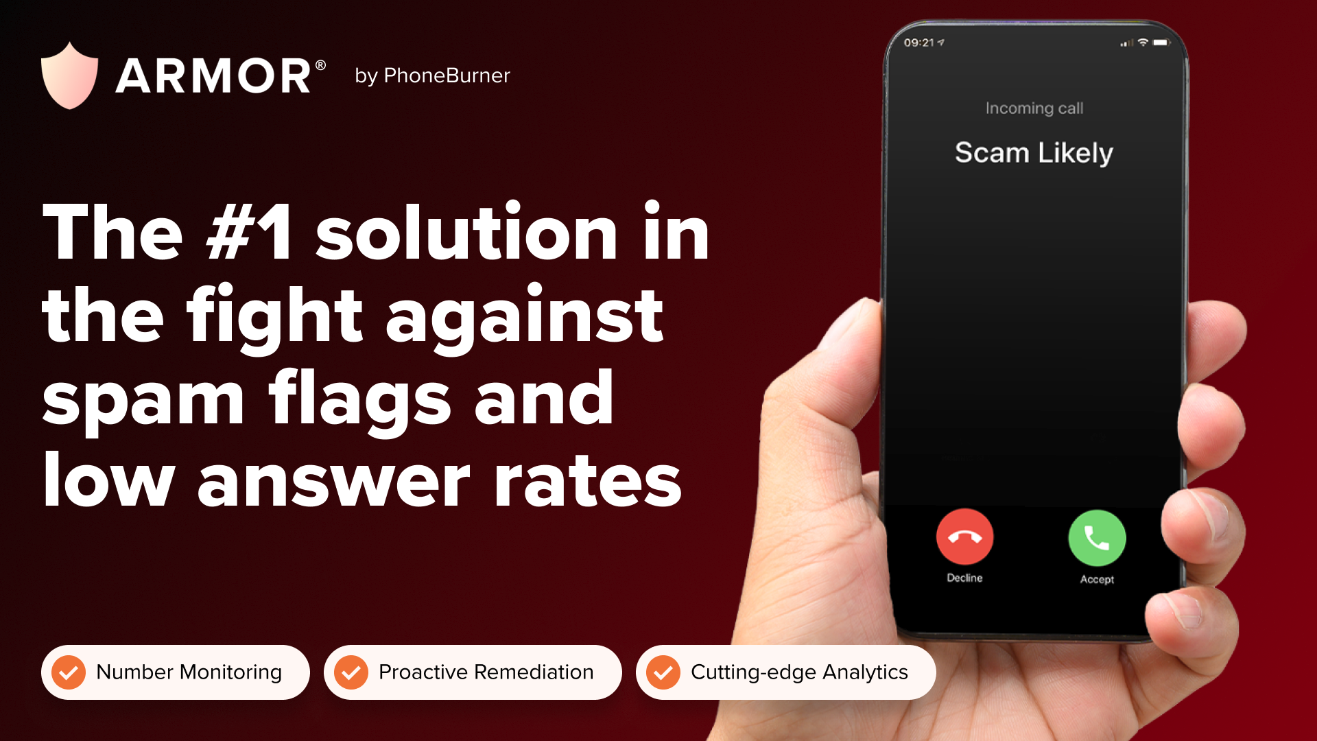 screenshot of PhoneBurner