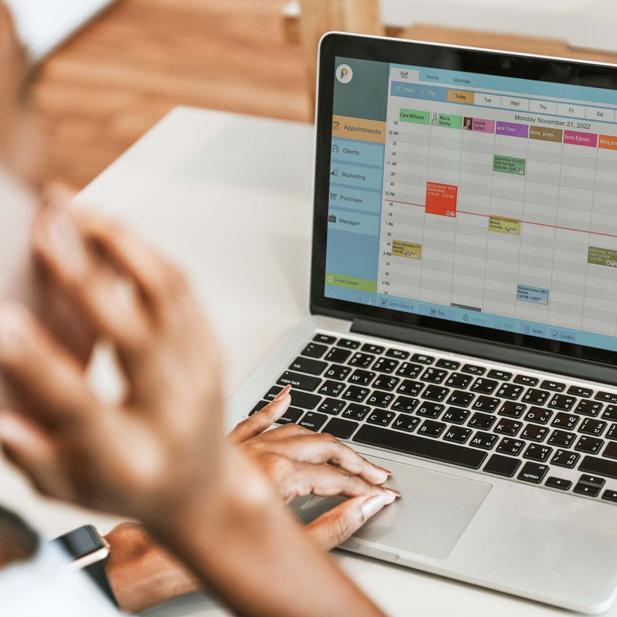 screenshot of Phorest