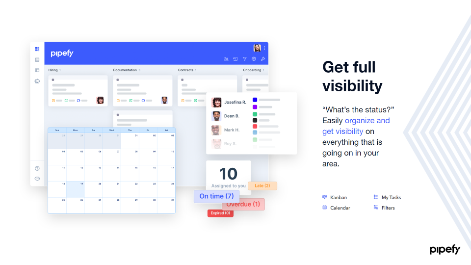 screenshot of Pipefy