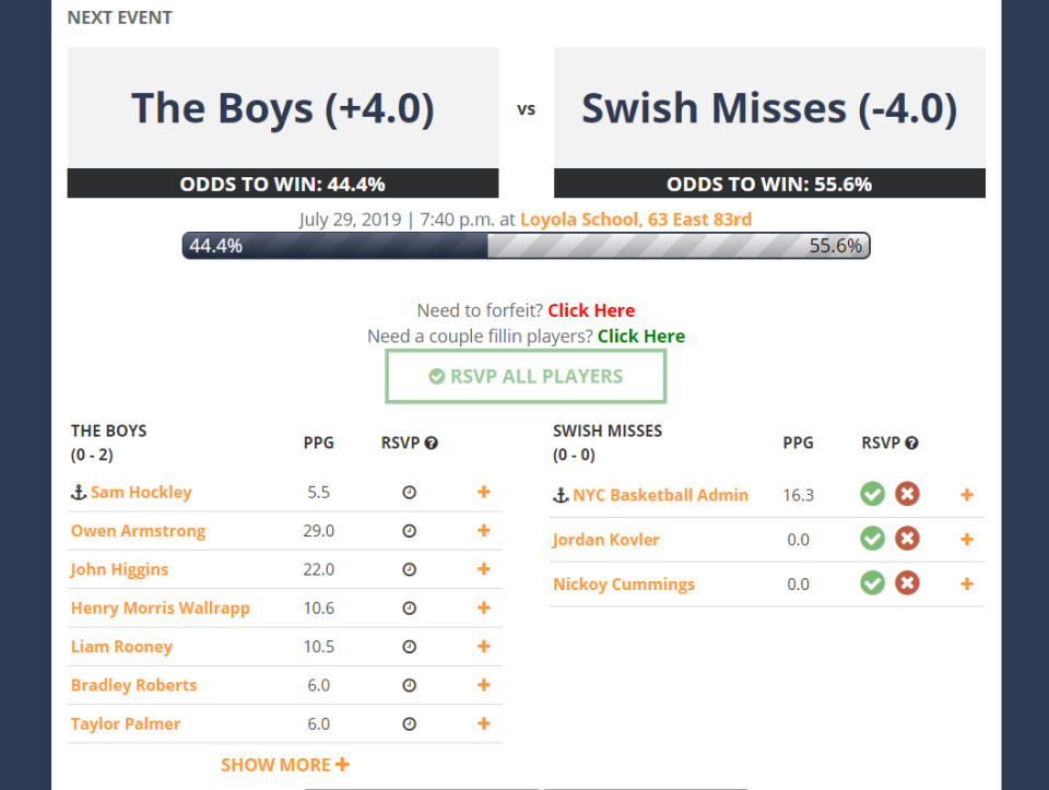 screenshot of Playbook