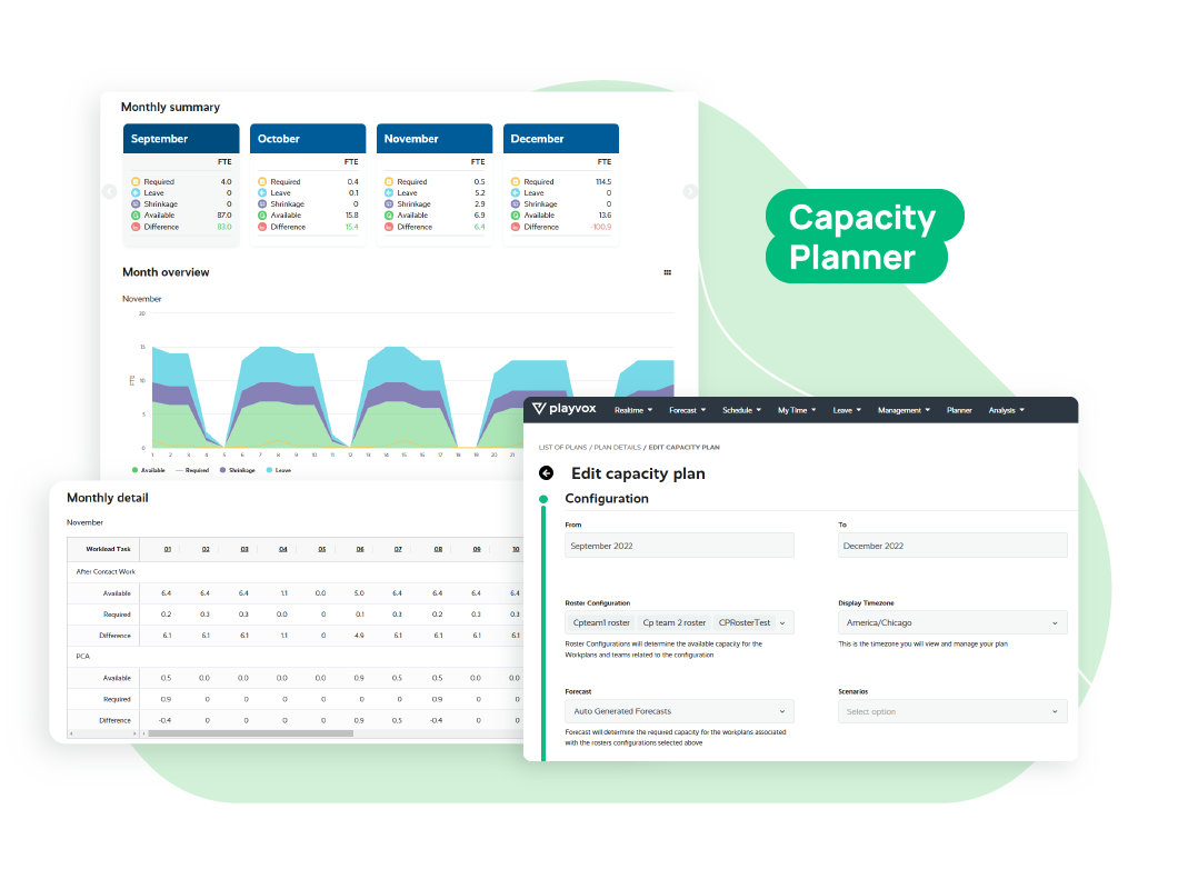 screenshot of Playvox