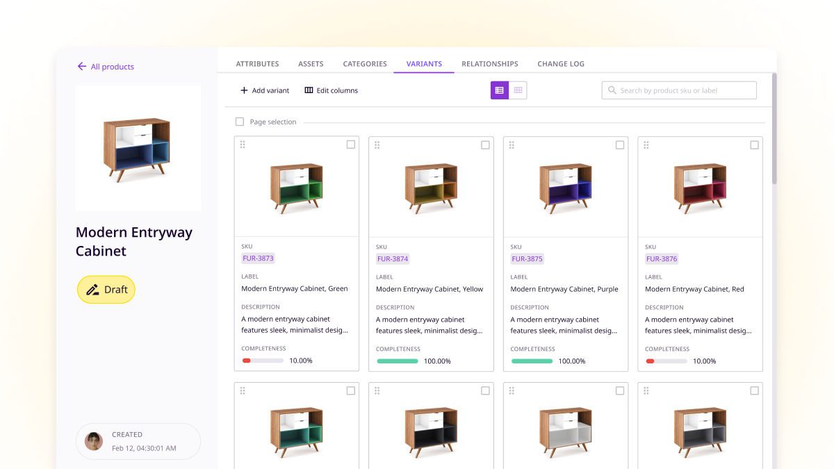screenshot of Plytix
