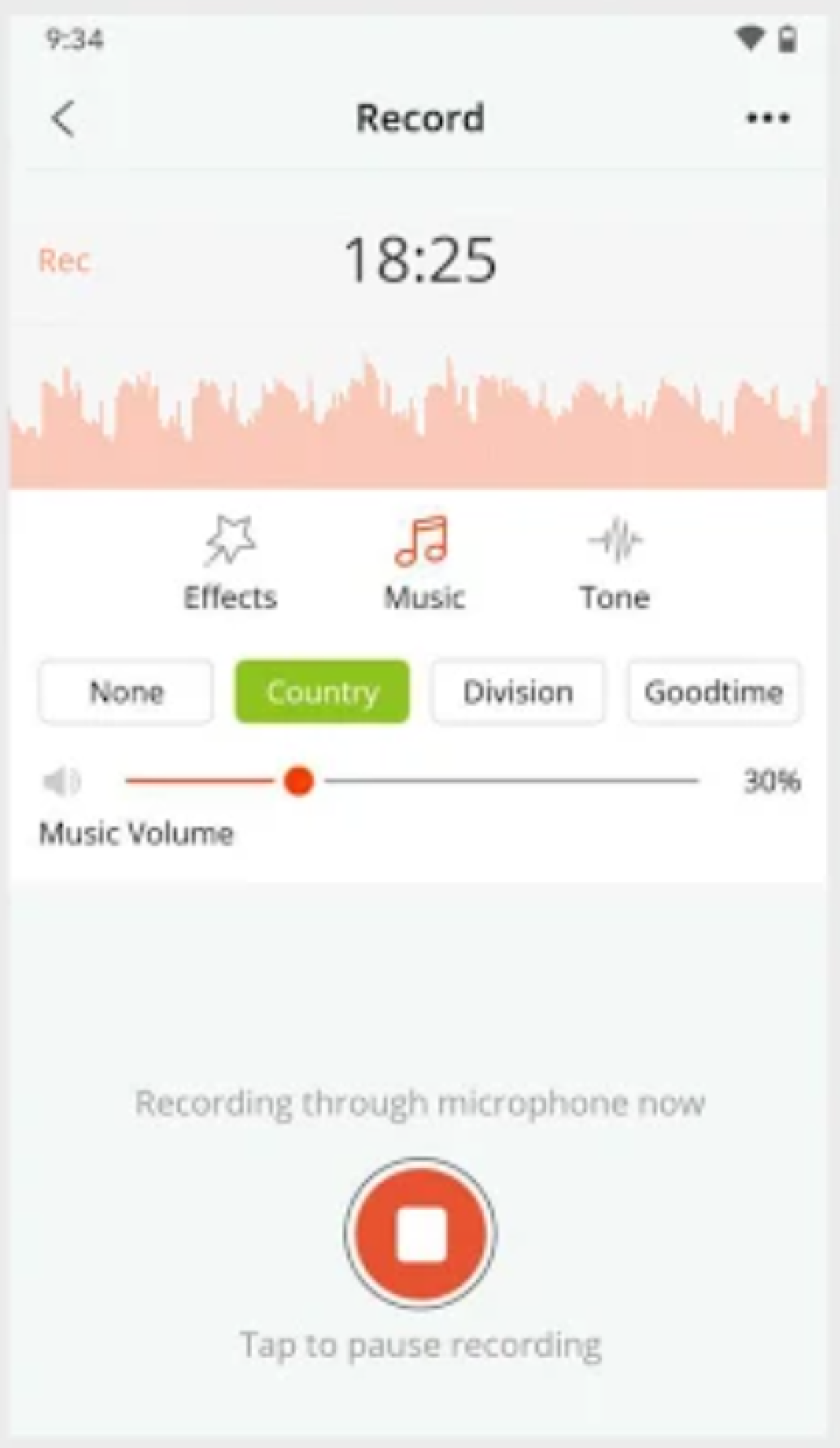 screenshot of Podbean