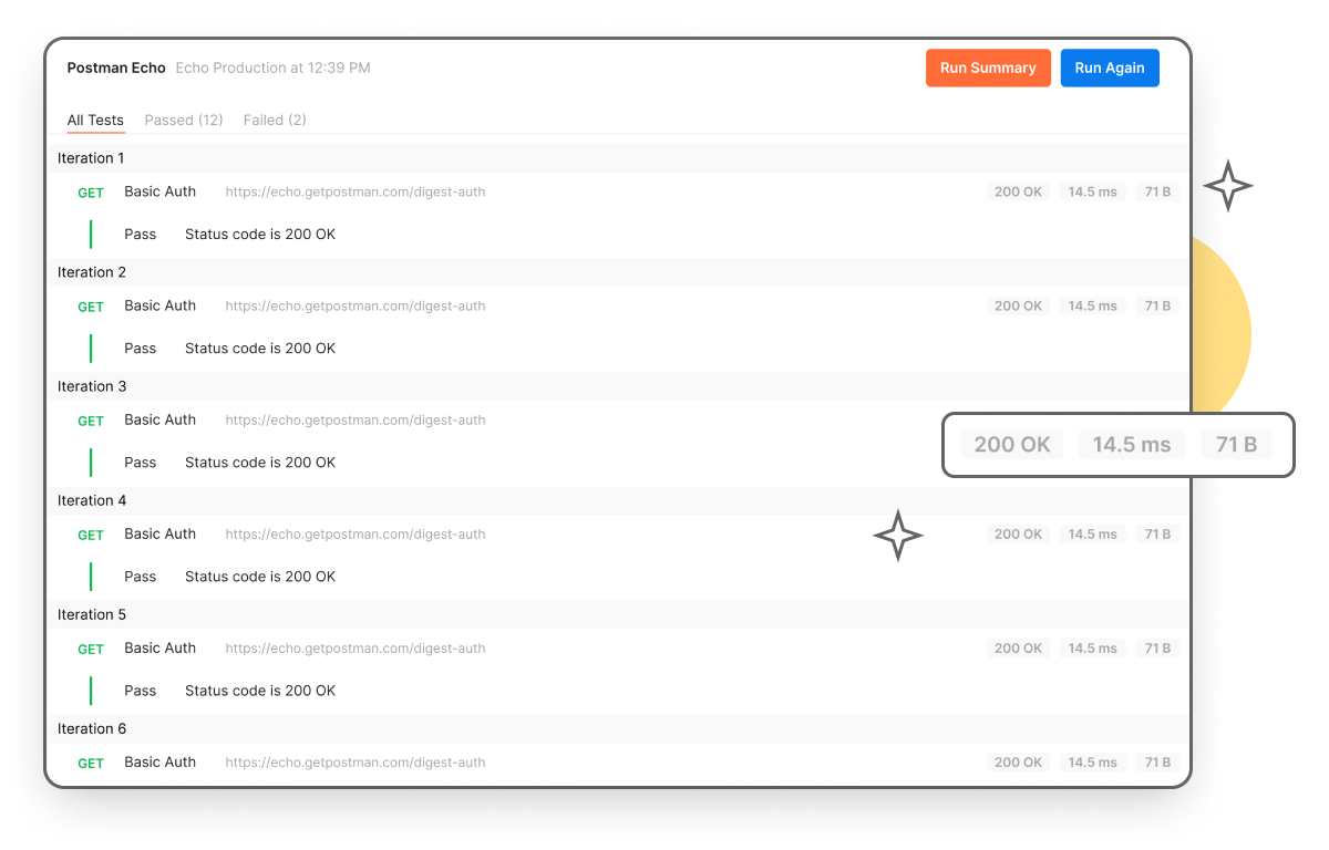 screenshot of Postman