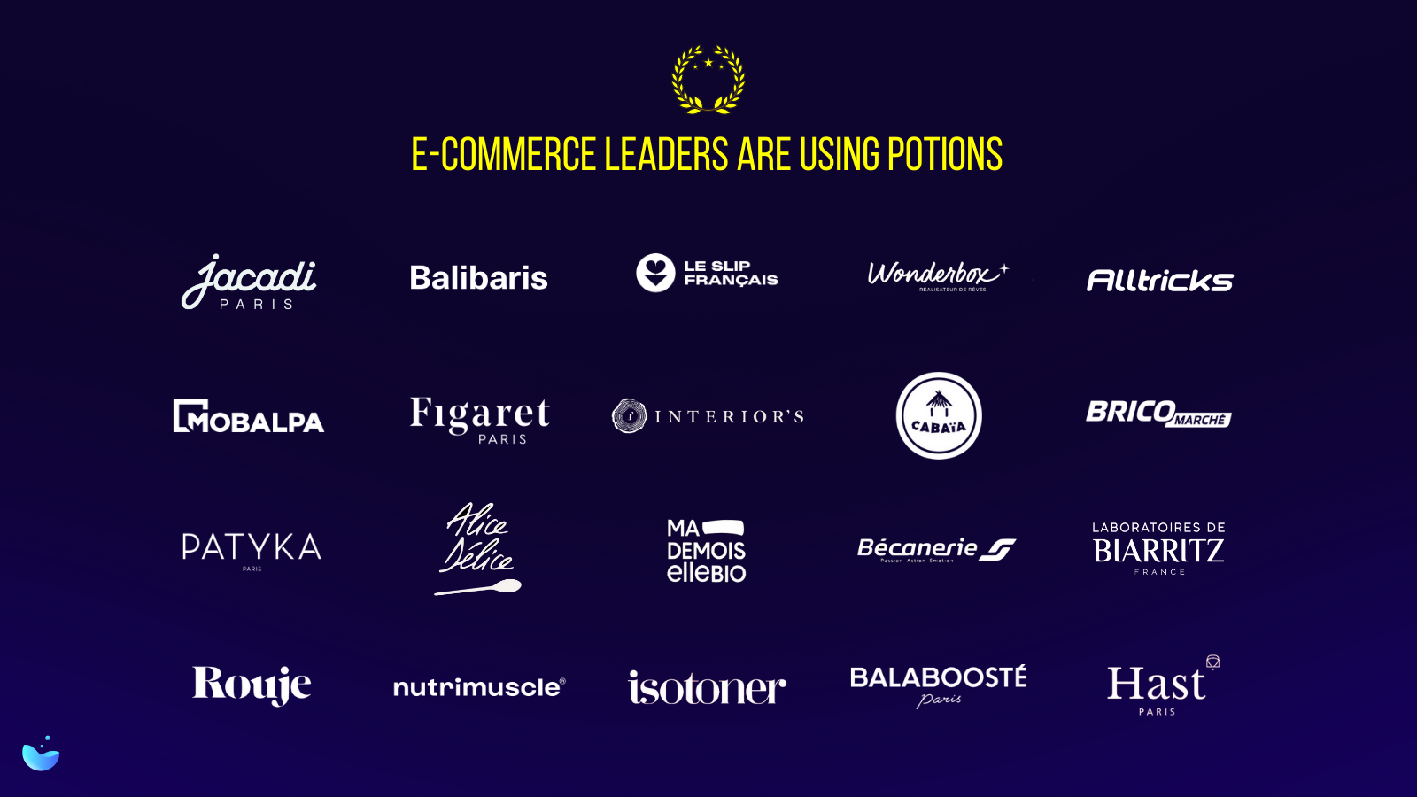 screenshot of Potions