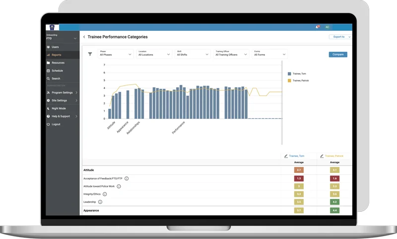 screenshot of PowerDMS