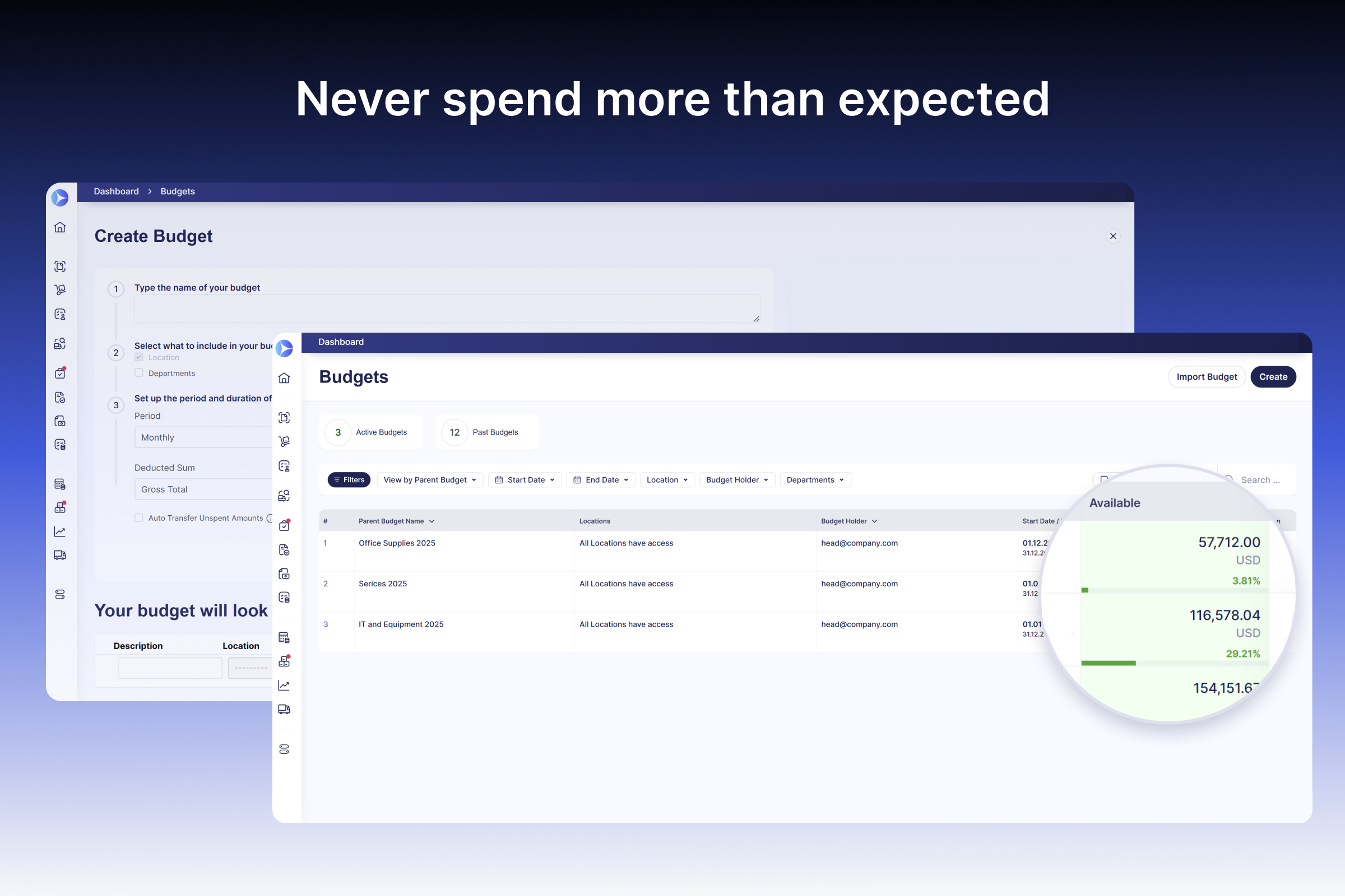 screenshot of Precoro