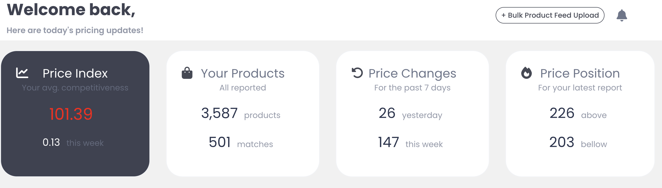 screenshot of PricingHunter