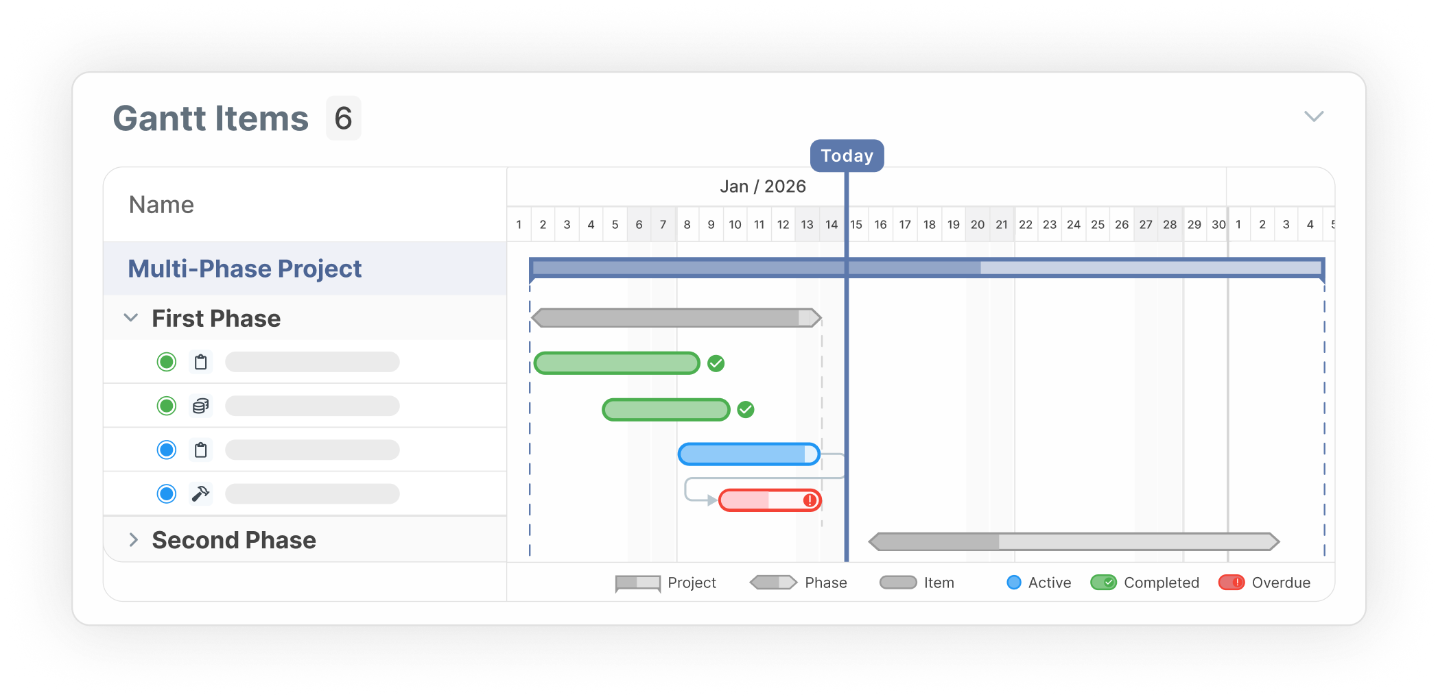 screenshot of ProWorkflow