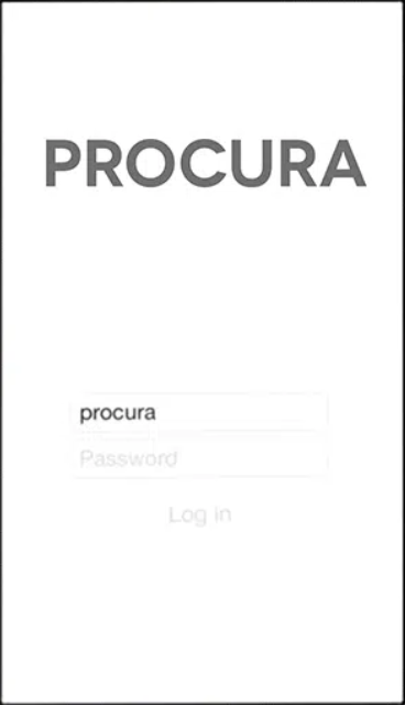 screenshot of Procura