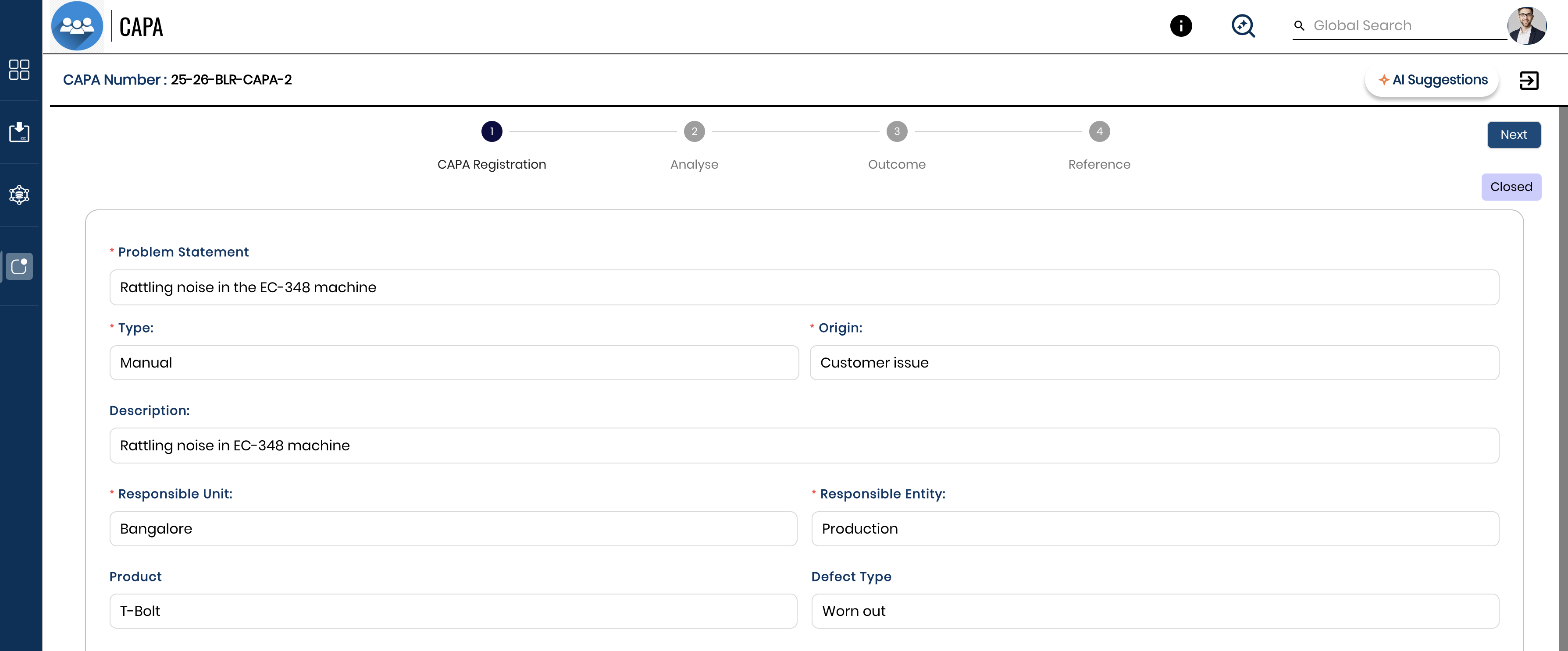 screenshot of Prodle