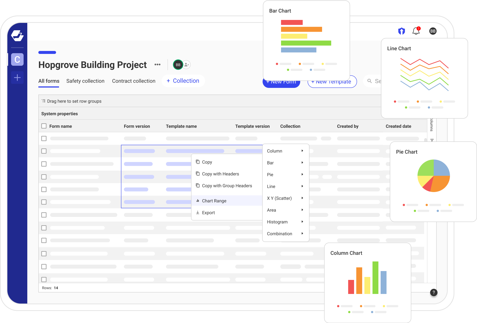 screenshot of ProjectDeck