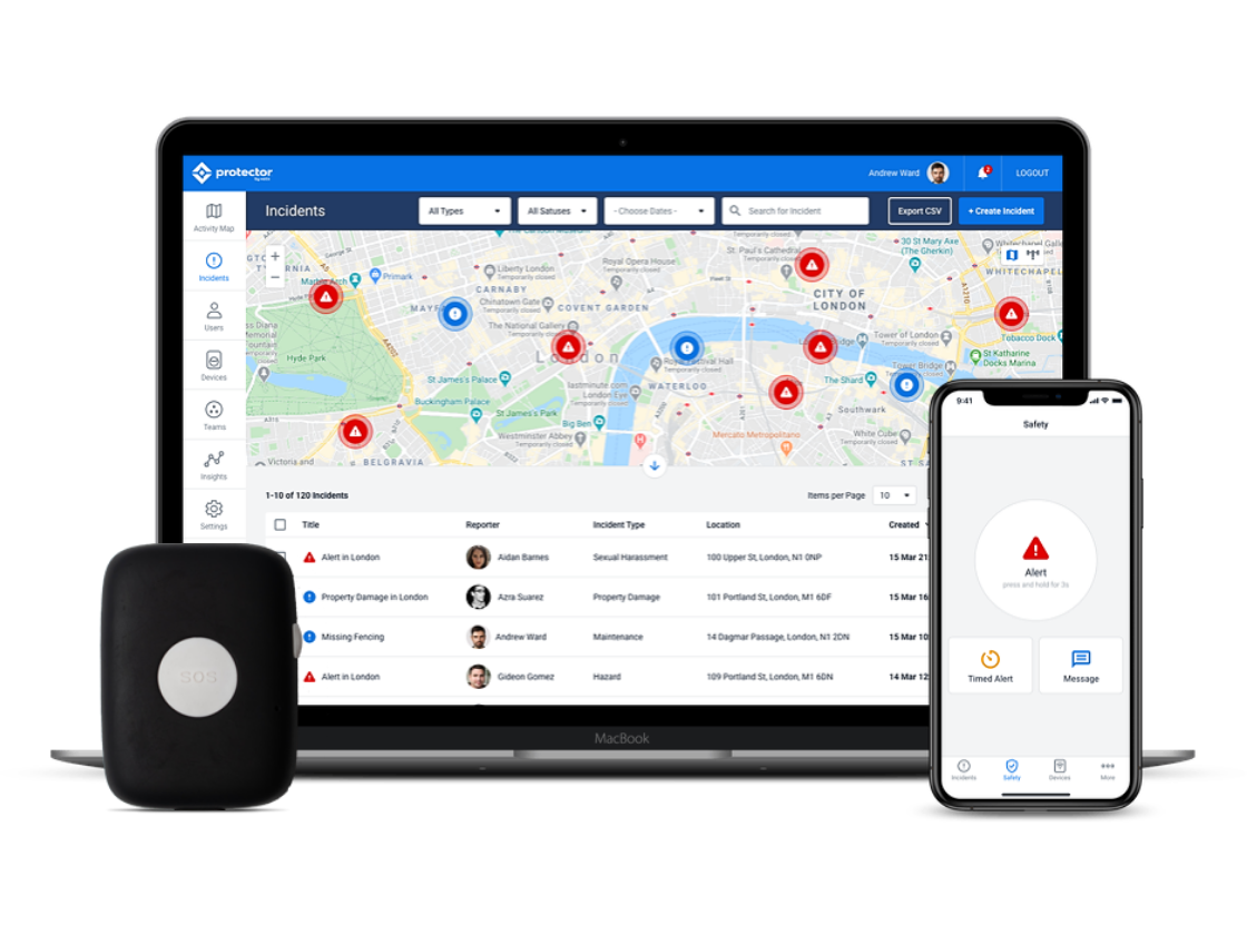 screenshot of Protector