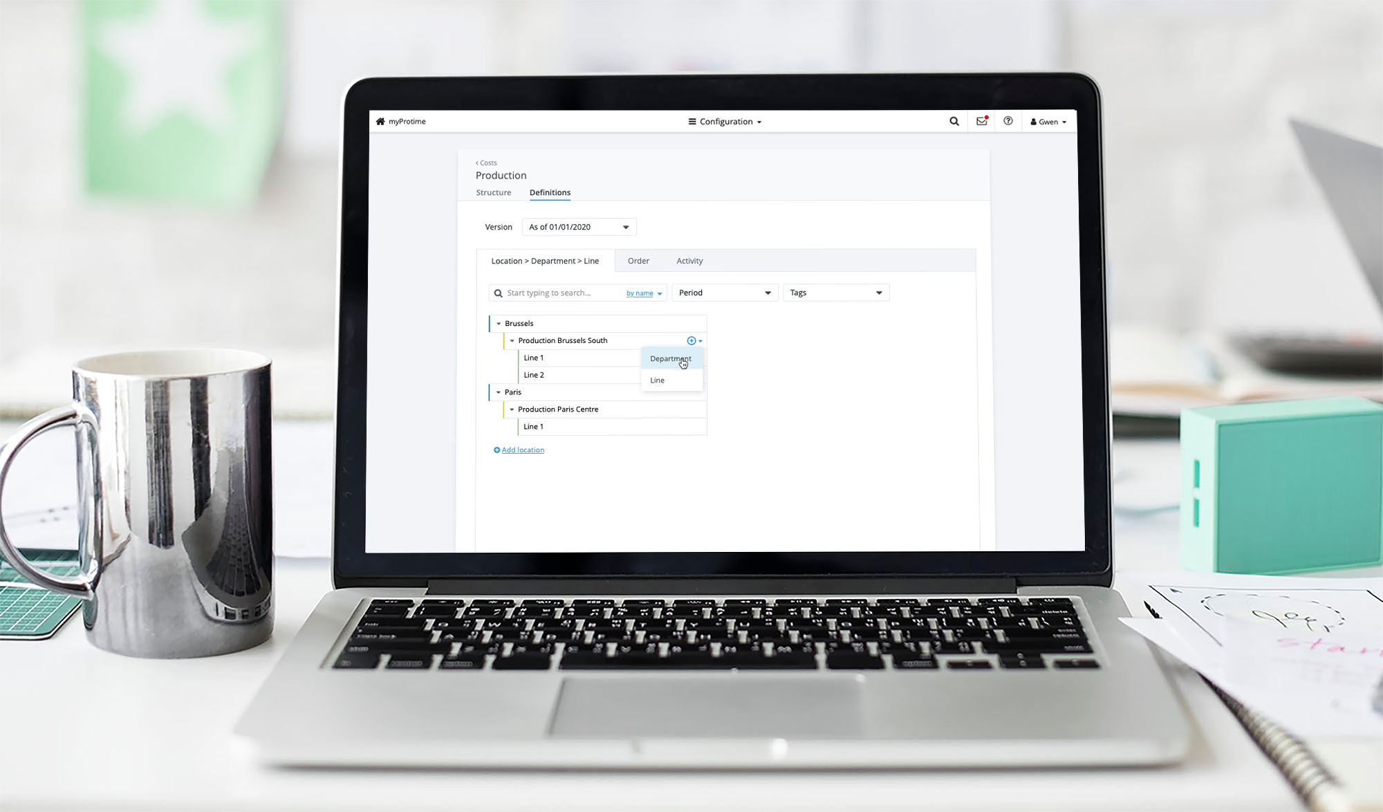 screenshot of Protime