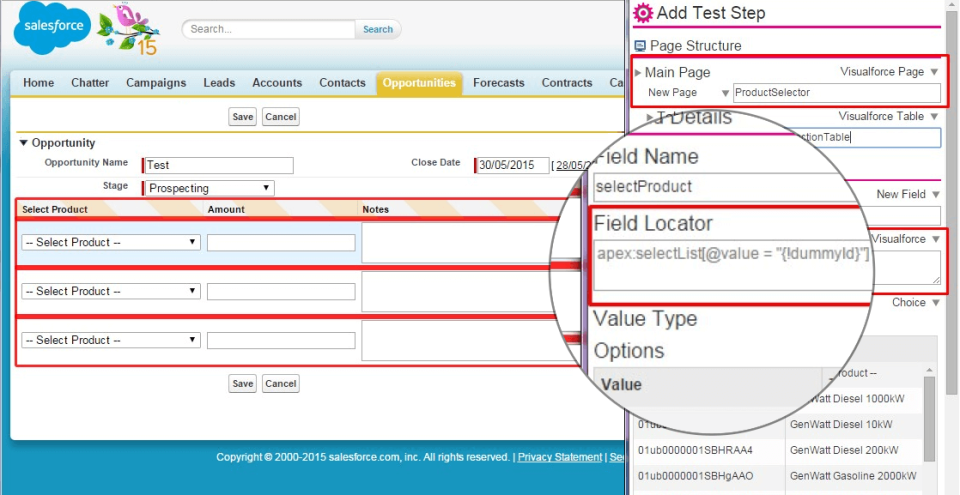 screenshot of Provar