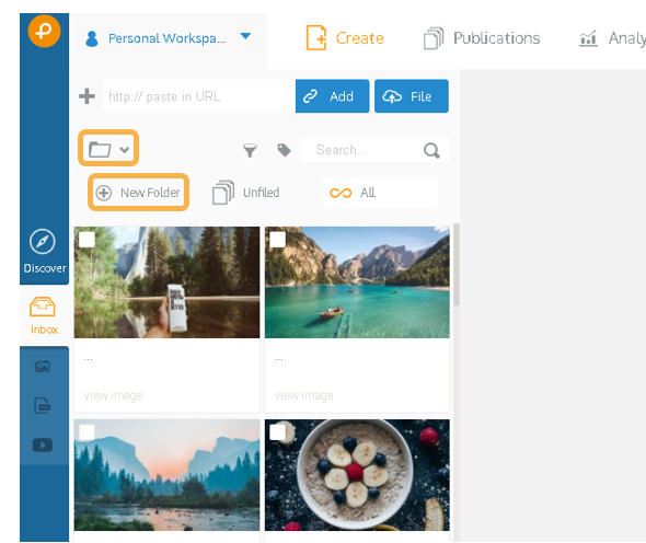 screenshot of Publicate