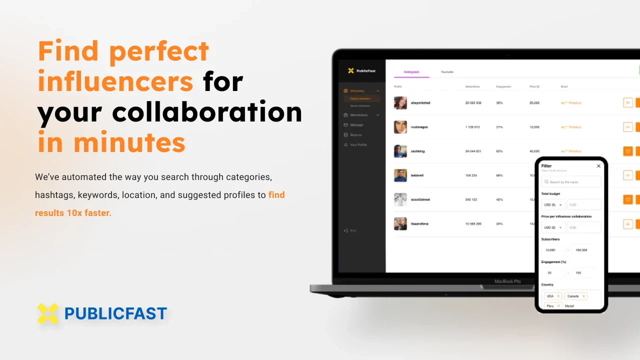 screenshot of Publicfast