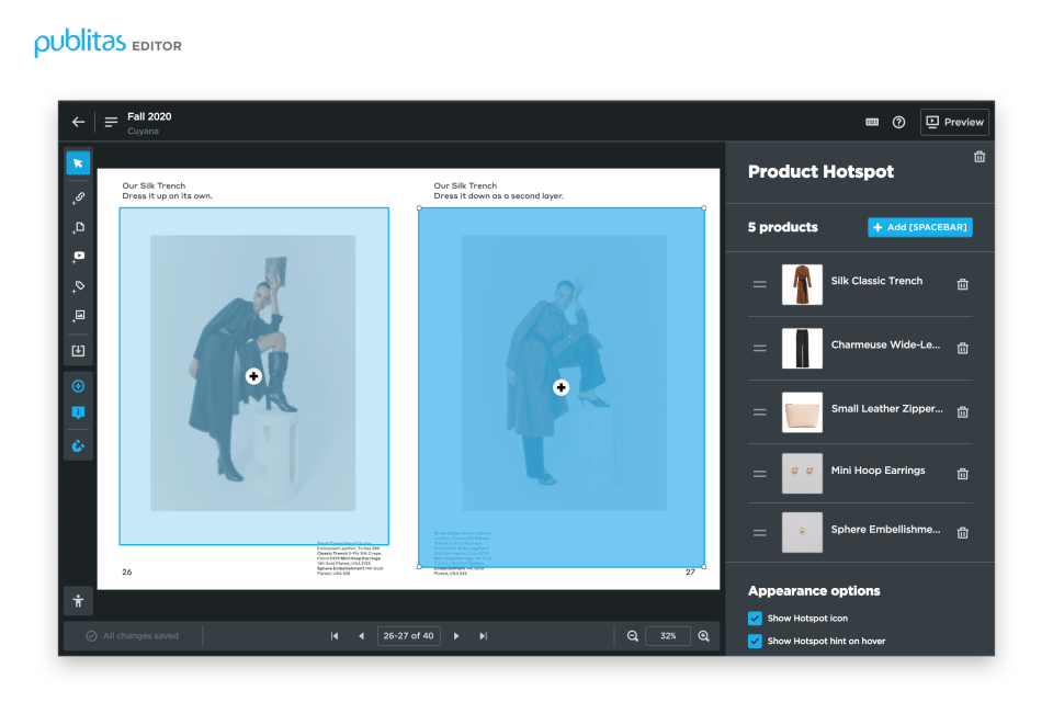 screenshot of Publitas
