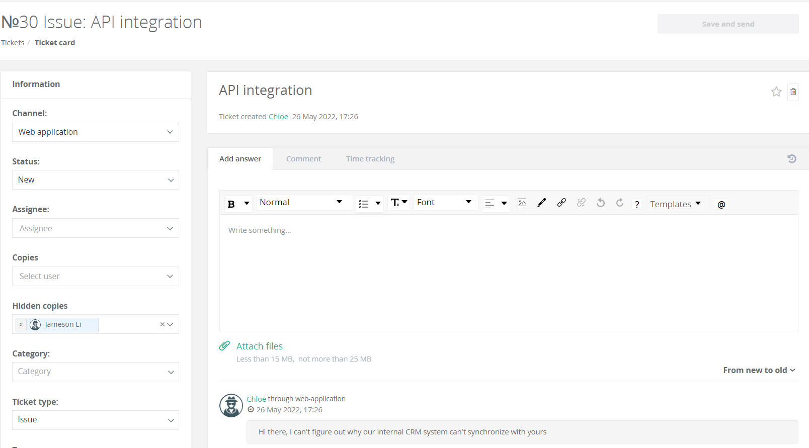 screenshot of Pulsedesk
