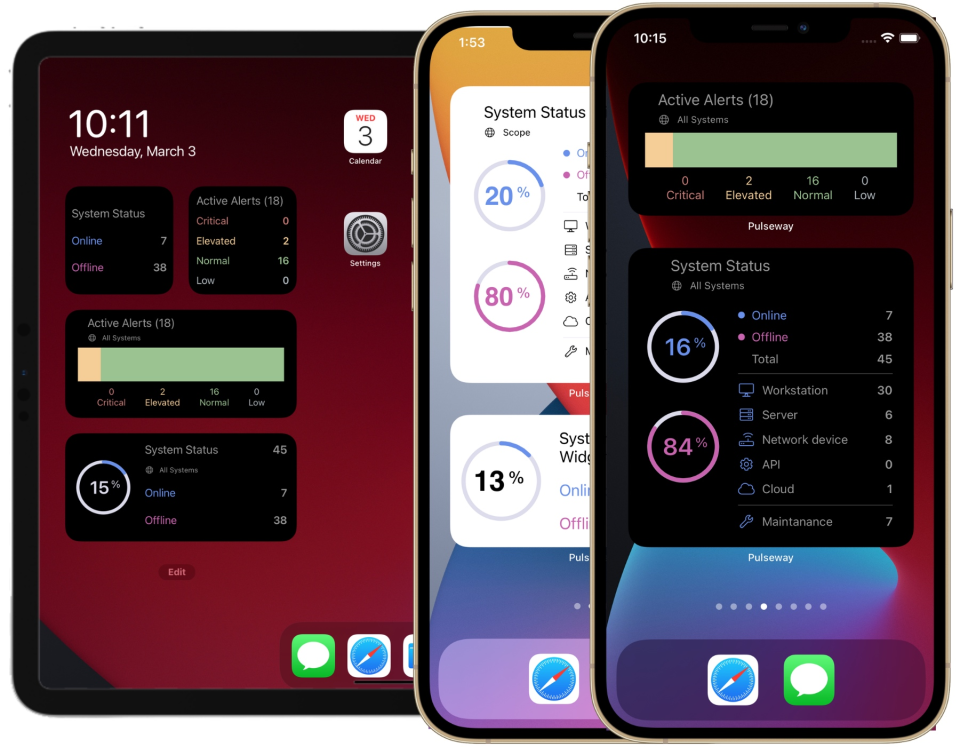 screenshot of Pulseway