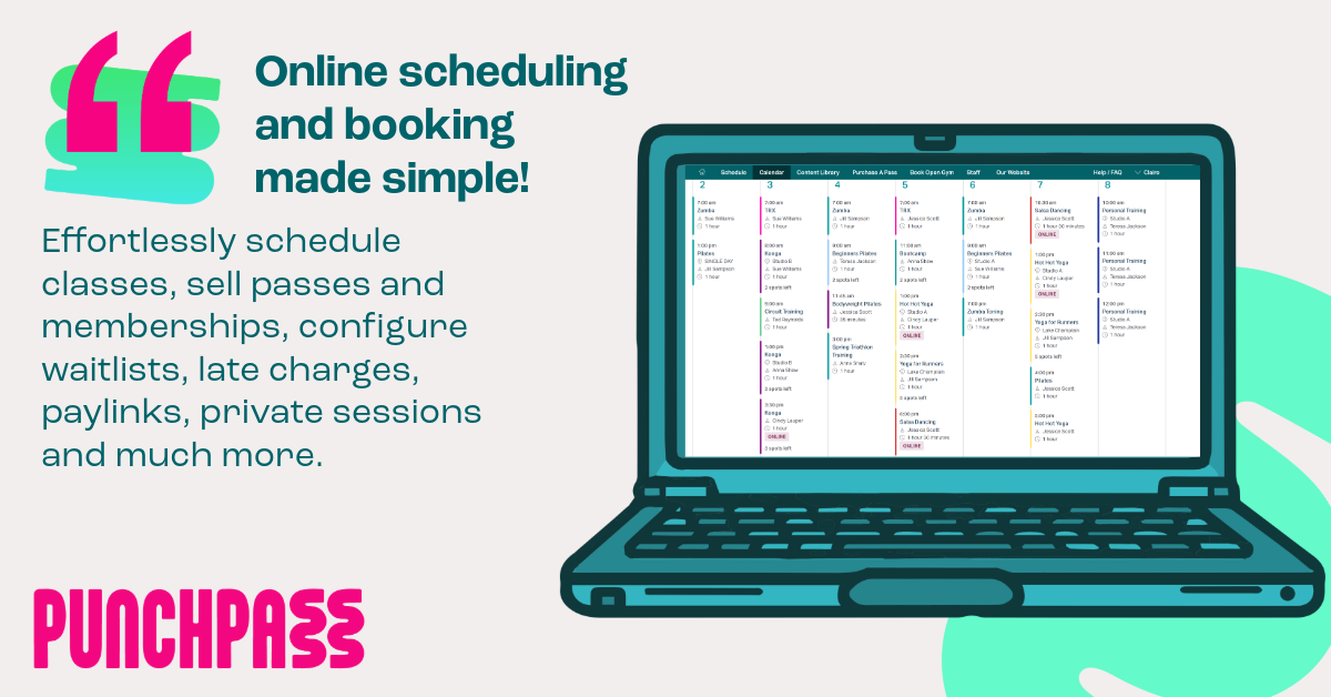 screenshot of Punchpass